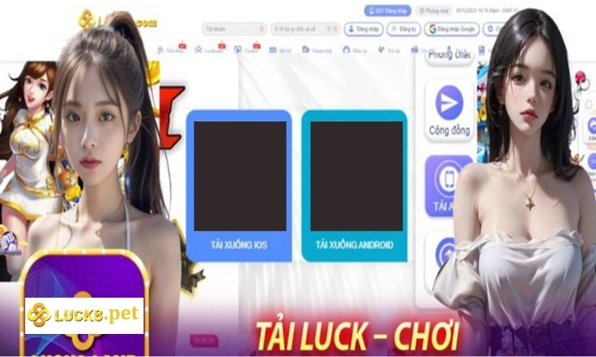 Hướng dẫn các bước tải app Luck8