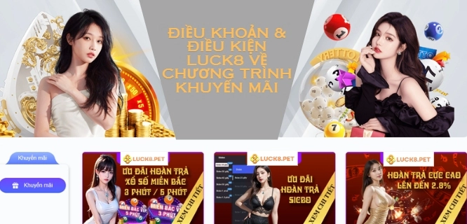 Điều khoản & điều kiện khi người chơi tham gia nhà cái Luck8